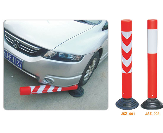 Warning Traffic Pole